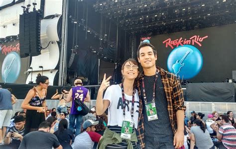 Rock In Rio Daphne Bozaski E Bruno Gadiol Capricham Nos Looks Para O