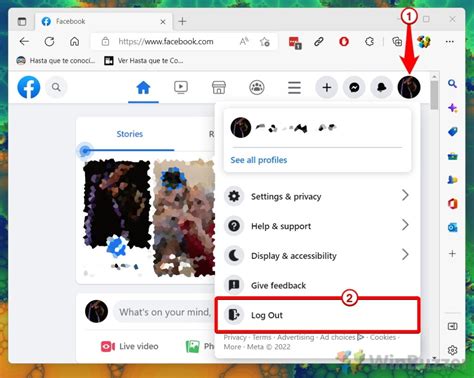 How To Log Out Of Facebook On All Devices At Once Winbuzzer