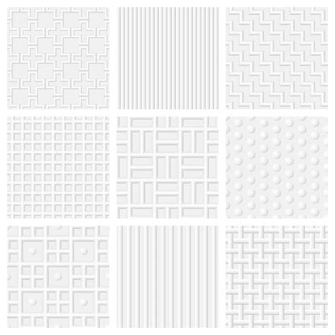 Premium Vector Embossed Surface Seamless Patterns