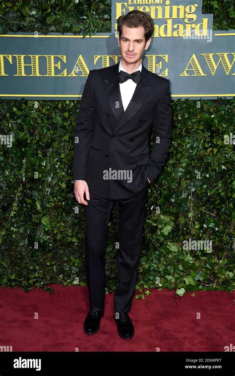 Andrew Garfield Arrives At The Evening Standard Theatre Awards At The