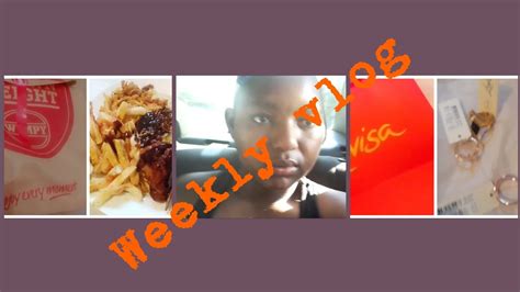 Weekly Vlog Lovisa Wimpy Church And Etc South African Youtuber