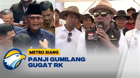 Ridwan Kamil Siap Hadapi Gugatan Panji Gumilang Youtube