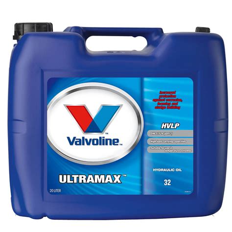 Valvoline Ultramax 32 hydrauliöljy 20L HVLP 32 hydrauliikkaöljy