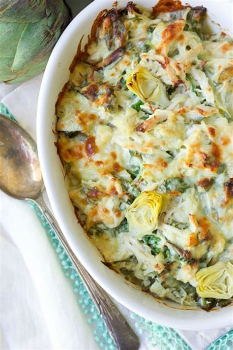 Spinach Artichoke Chicken Casserole Recipes To Nourish