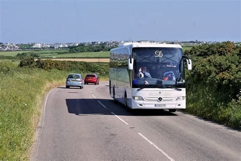 Mercedes Benz Tourismo On The A Near David Dixon Geograph