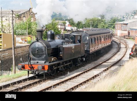 A Steam Gala On The Keighley Worth Valley Railway Vwvr Stock Photo