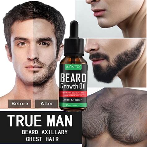 Buy Beard Growth Liquid Maintenance Beard Growth Essential Oil To