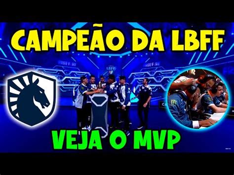 CAMPEÃO DA LBFF TEAM LIQUID LIGA BRASILEIRA DE FREE FIRE FINAL MVP