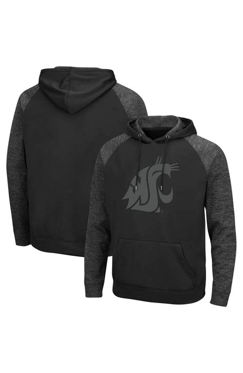 Colosseum Mens Colosseum Black Washington State Cougars Blackout 30