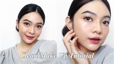 CLEAN MAKE UP LOOK TUTORIAL FULL REVIEW CUSHION SKINTIFIC YouTube