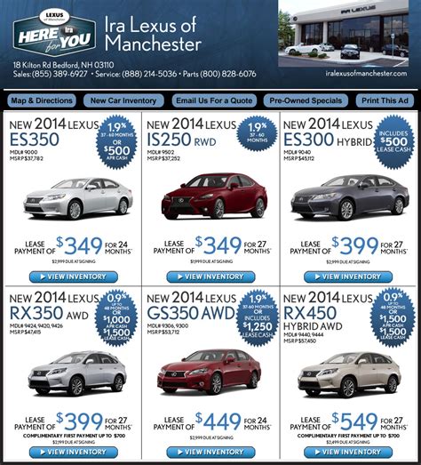 Lexus Dealer in Manchester, NH : Ira Lexus - Great Lexus Deals!