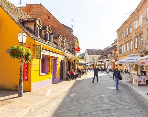 Zagreb Croatia The Old Town R Europe