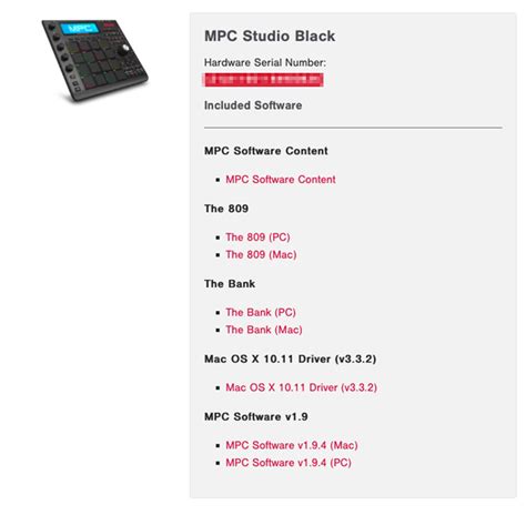 Akai Professional Mpc Studio Black