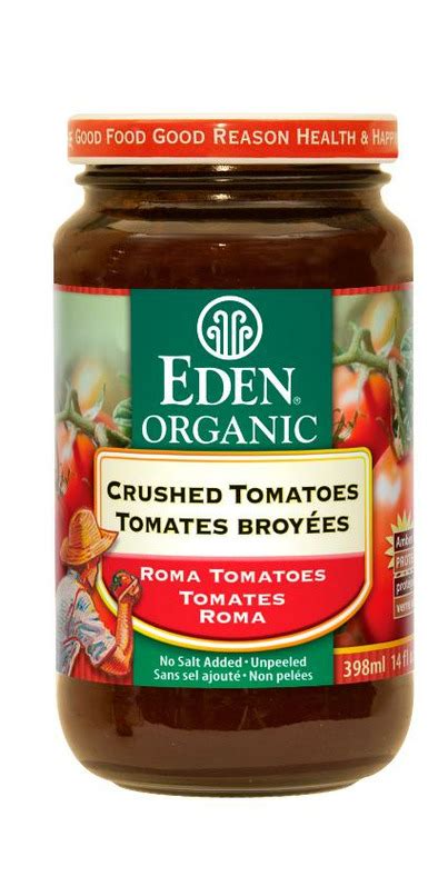 Buy Eden Organic Crushed Roma Tomatoes At Wellca Free Shipping 35 In Canada