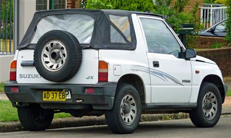 Suzuki Vitara Cabrio ET TA 1988 1999 Specs And Technical Data Fuel