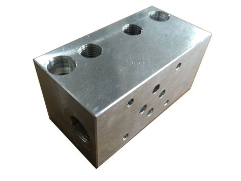 Cetop 3 Valve Hydraulic Manifold Block For Mini Hydraulic Power Pack