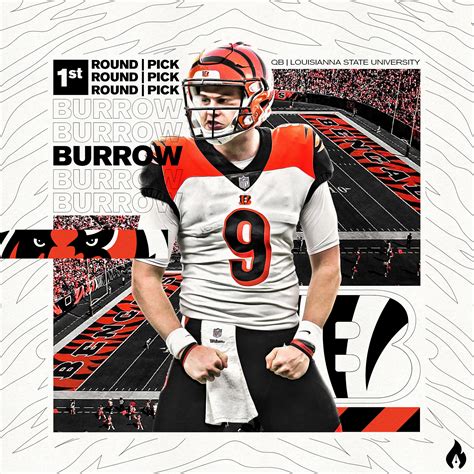 Joe Burrow Cincinnati Bengals Jersey Swap on Behance