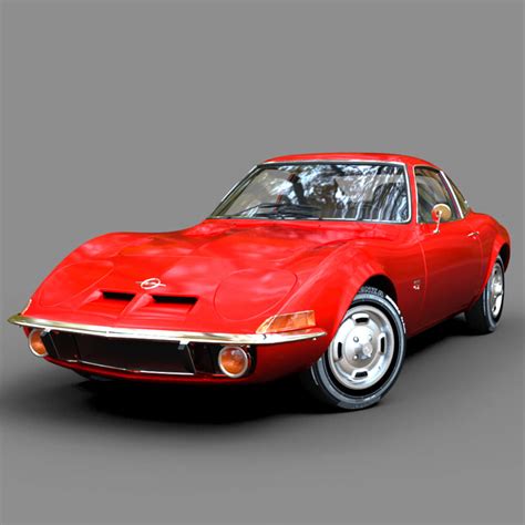 Opel Gt For Daz Studio By Nerdadantes