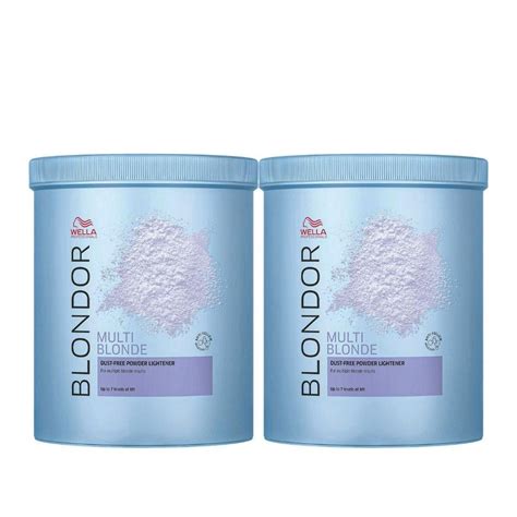 Kit Wella Blondor Multi Blonde Unidades G Cada Shopee Brasil