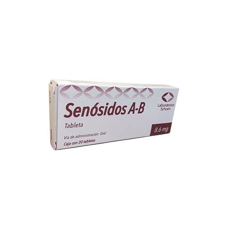 Senosidos A B Senosidos A B Mg Tabletas Mexipharmacy