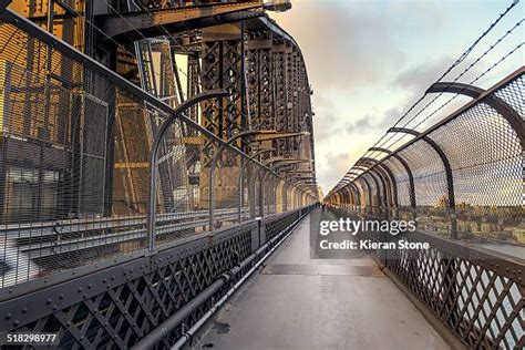 walking sydney harbour bridge stock  high res pictures
