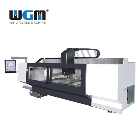 Automatic Horizontal Cnc Glass Hole Drilling Milling Working