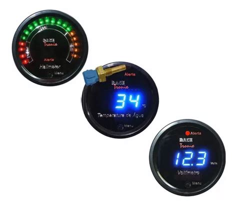 Kit Digital Racetronix Hallmeter Volt Metro Temperatura Gua Frete Gr Tis