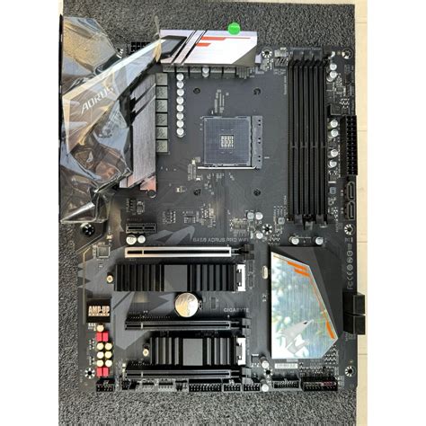 Mainboard เมนบอร์ด Am4 Gigabyte B450 Aorus Pro Wifi มือสอง ประกันไทย Shopee Thailand