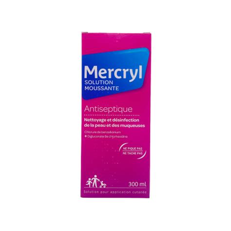 Mercryl Solution Moussante Antiseptique Ml