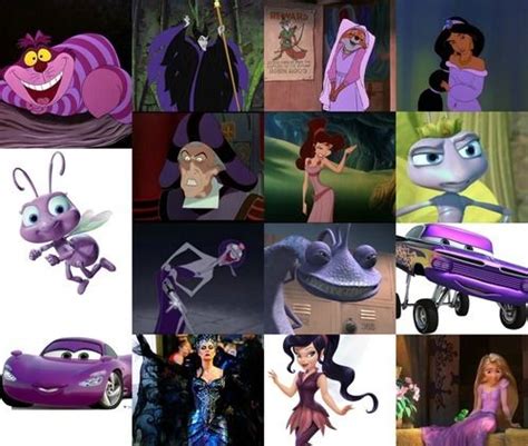 Purple Disneybound Colour Cheat Sheet Disney Colors Disney