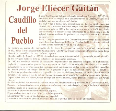 Jorge Eliécer Gaitán Caudillo Del Pueblo 1948 2018 Afitecol Amigos De La Filatelia