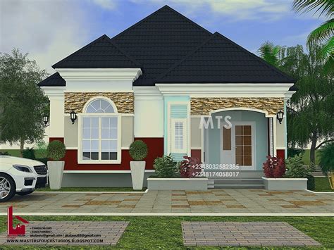 Mr Uche 4 Bedroom Bungalow Modern And Contemporary Nigerian Building