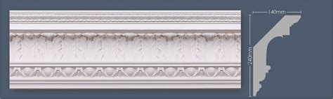 Crown Moulding UK PC 680 Waterleaf And Egg And Dart