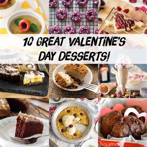 10 Great Vegan Valentines Day Desserts Gf Options