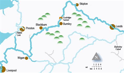 Detailed Map Of Leeds Liverpool Canal - 2024 Summer Olympics
