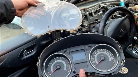 طريقه فك وتنظيف عدادات بيجو 301 how to remove dashboard clean