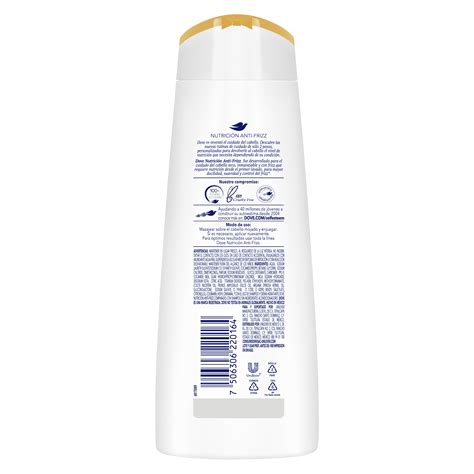 Shampoo Dove Nutrici N Anti Frizz Dove M Xico