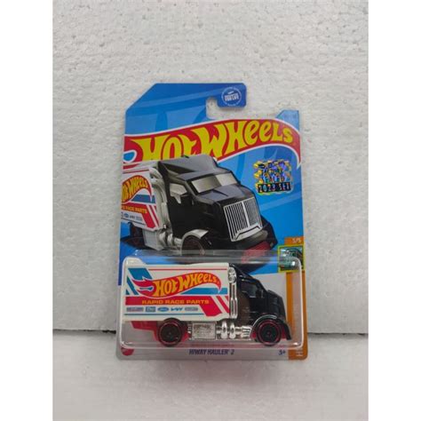 Hot Wheels Factory Sealed Hiway Hauler Putih Hitam Tampo HW Lazada Indonesia