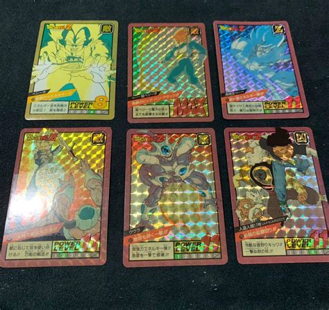 Dragonball Cards Super Battle Part 2 Prism Cards Set Hobbies Toys