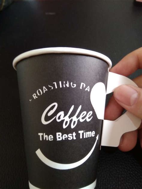 Promo Hot Paper Cup Size Oz Coffee Handle Gelas Kertas Kopi Isi Pcs Diskon Di Seller