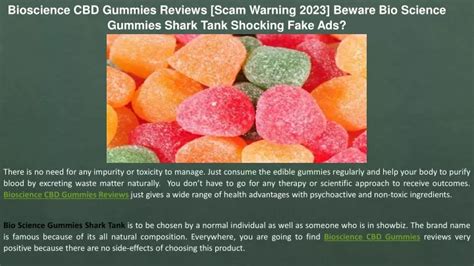 Ppt Bioscience Cbd Gummies Reviews Powerpoint Presentation Free