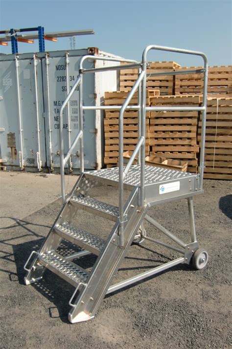 Rolling Step Platforms Bandd Manufacturing