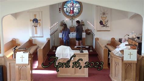 St Paul Lutheran Church Service On Nd Sunday Of Easter April