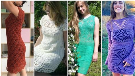 tendencias virales perfectas últimas ideas de vestidos de ganchillo