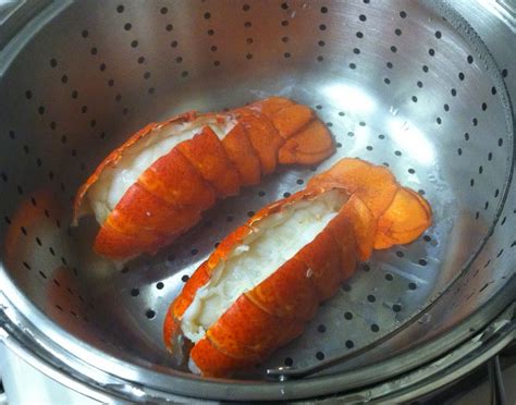 Steamed Lobster Tails Recipe