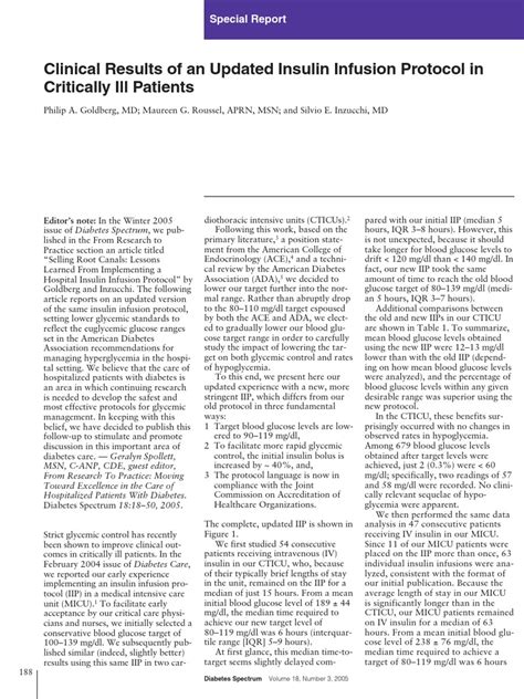 Insulin Drip YALE | PDF | Hypoglycemia | Diabetes Management