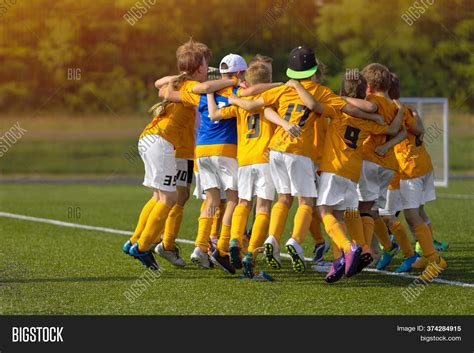 Kids Soccer Goal Celebration