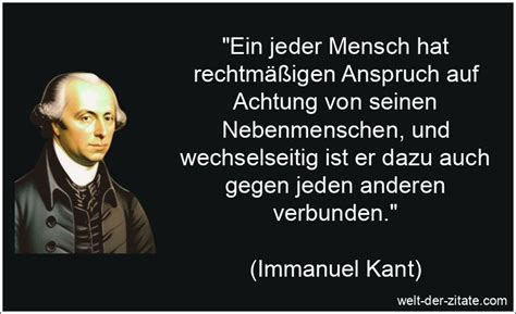 Immanuel Kant Zitate besten Weisheiten Sprüche Gedanken