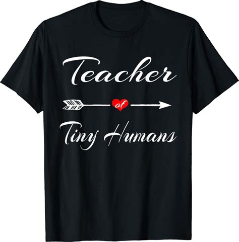 Teacher Of Tiny Humans Tshirt Appreciation Day T Teachers T Shirt