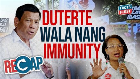 Duterte Threatens Rep France Castro Youtube